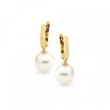 Load image into Gallery viewer, Yellow Gold South Sea Pearl Earrings
